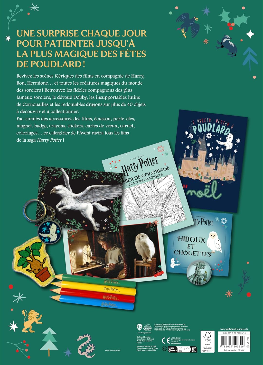 Calendrier de l'avent - Créatures du monde des sorciers