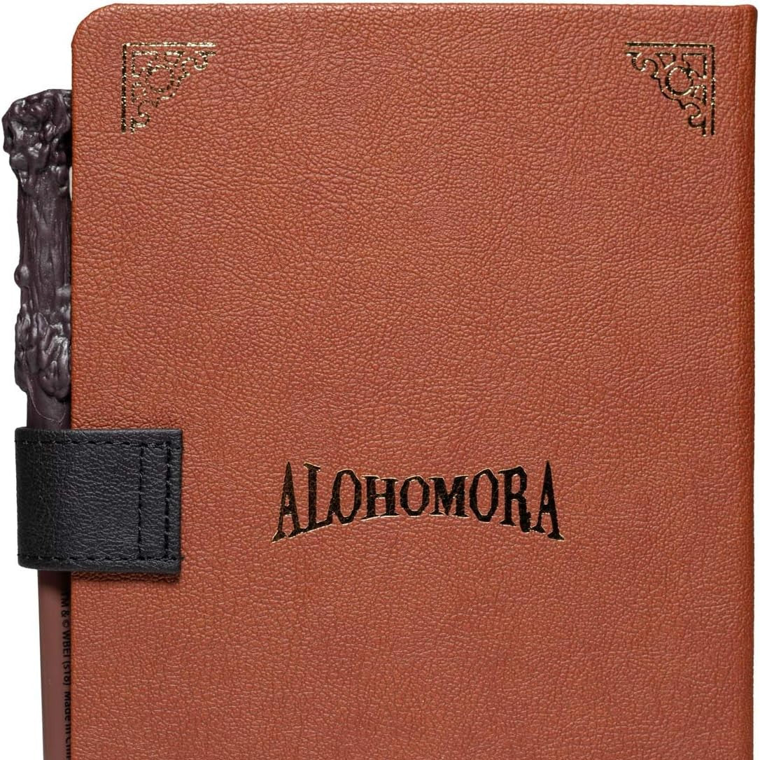 Carnet Poudlard A5 avec stylo baguette