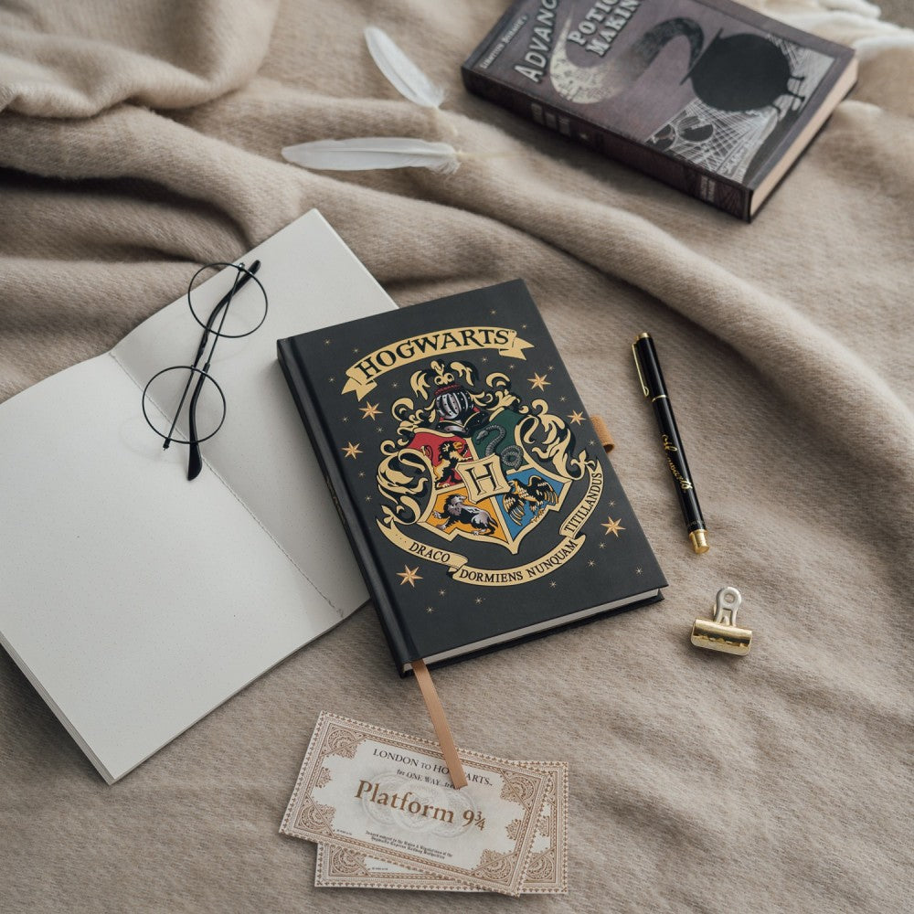 Carnet Harry Potter Poudlard A5 avec stylo