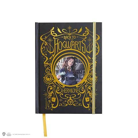 Carnet rigide et marque-page - Hermione et ses sorts - La Muchette