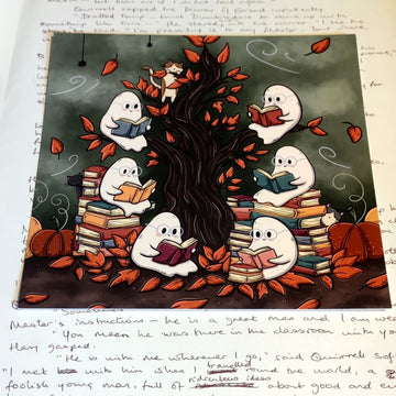 Carte postale - Arbre fantôme