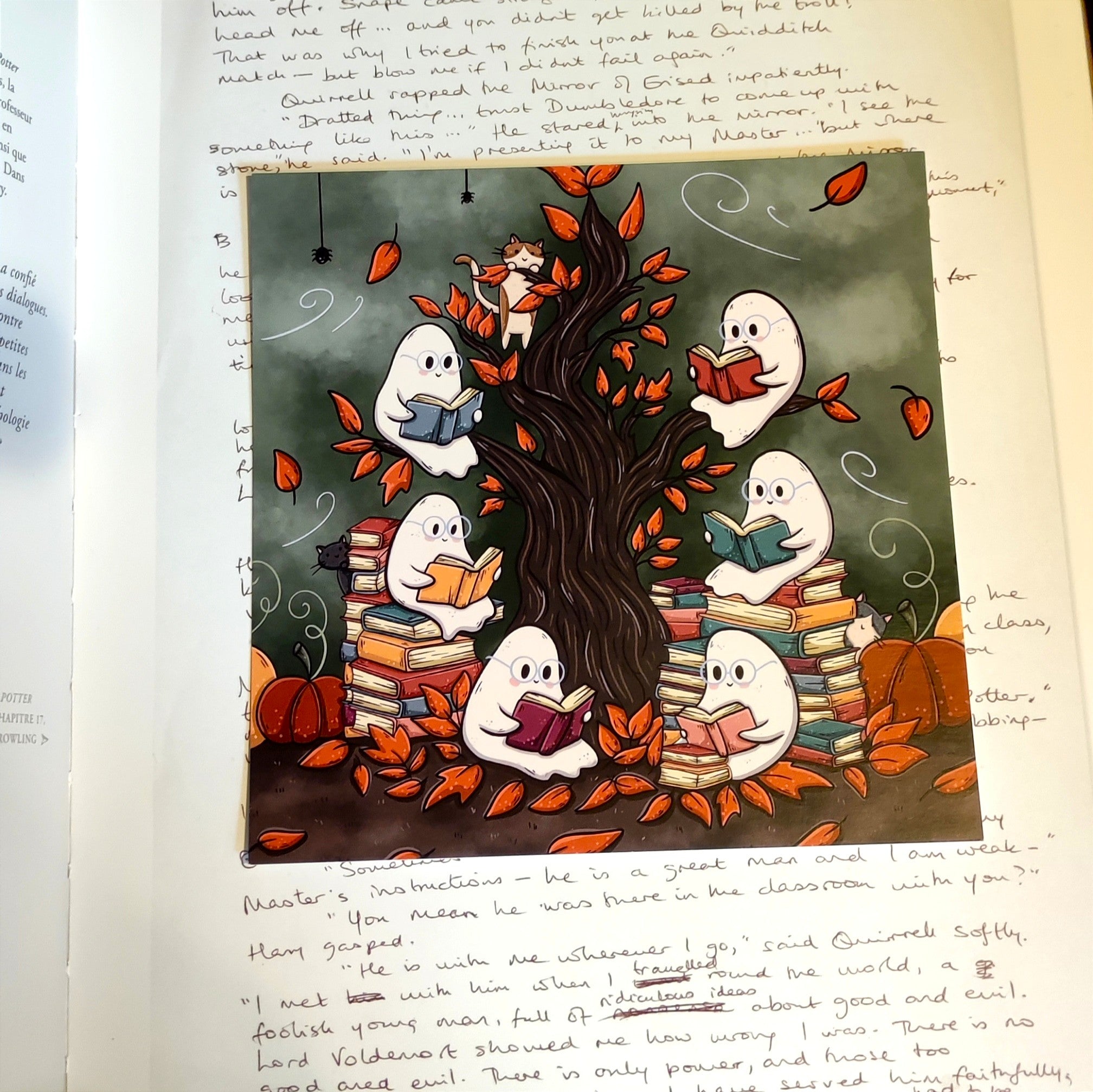 Carte postale - Arbre fantôme