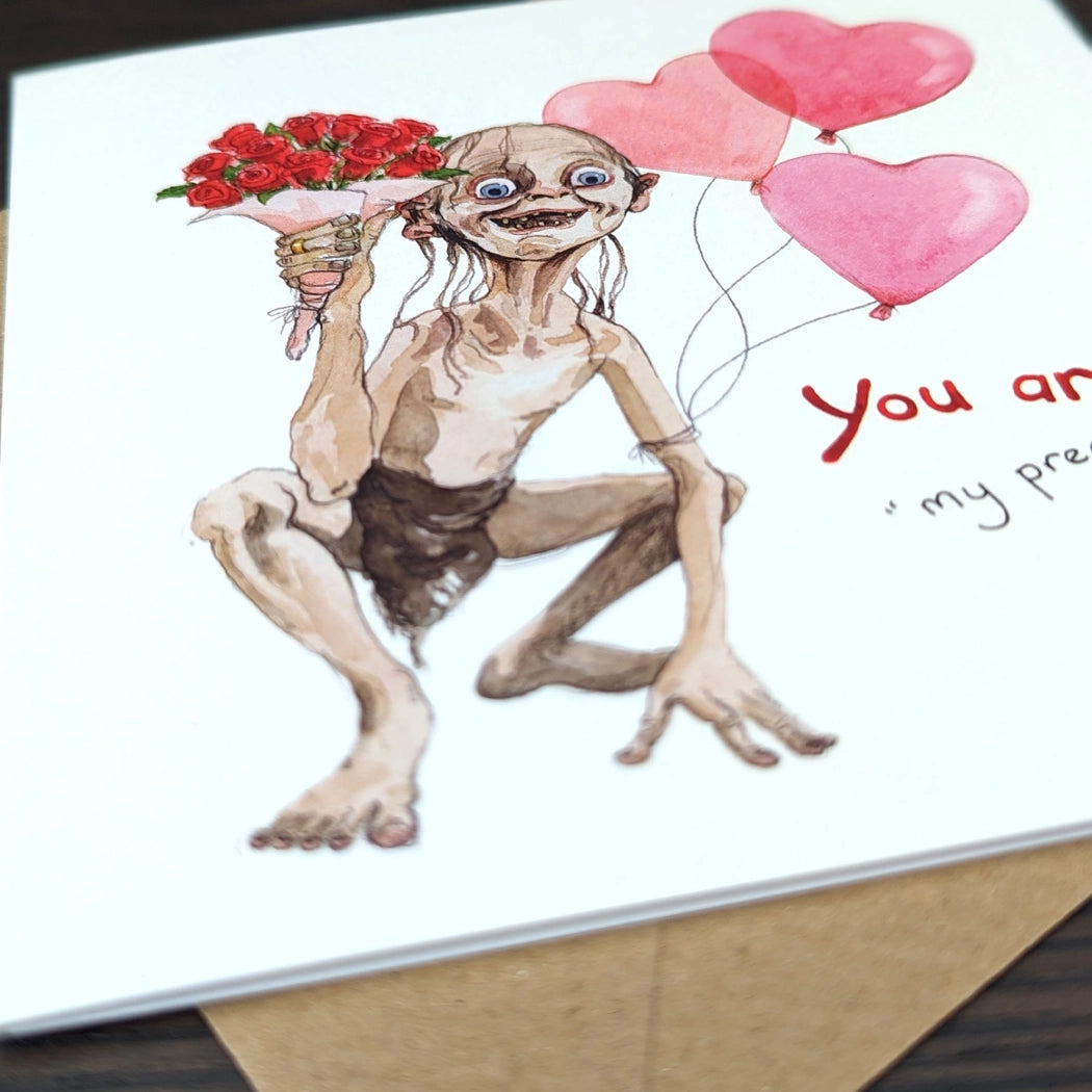 Carte Gollum "You are my precious"