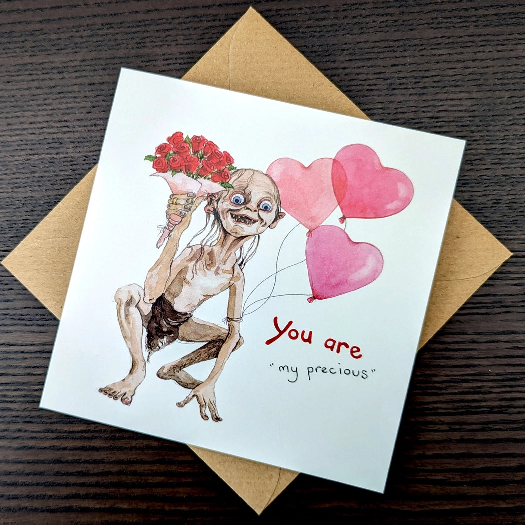 Carte Gollum "You are my precious"