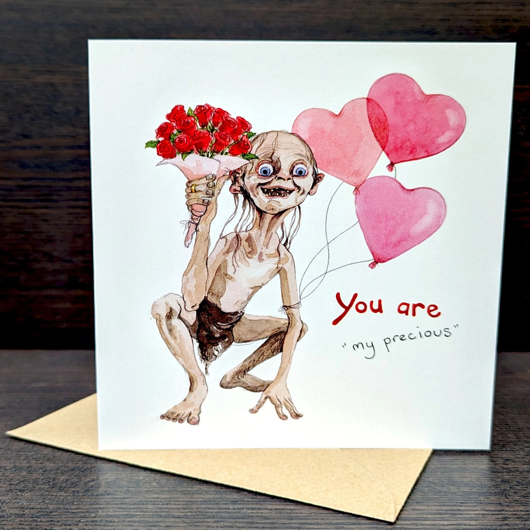 Carte Gollum "You are my precious"