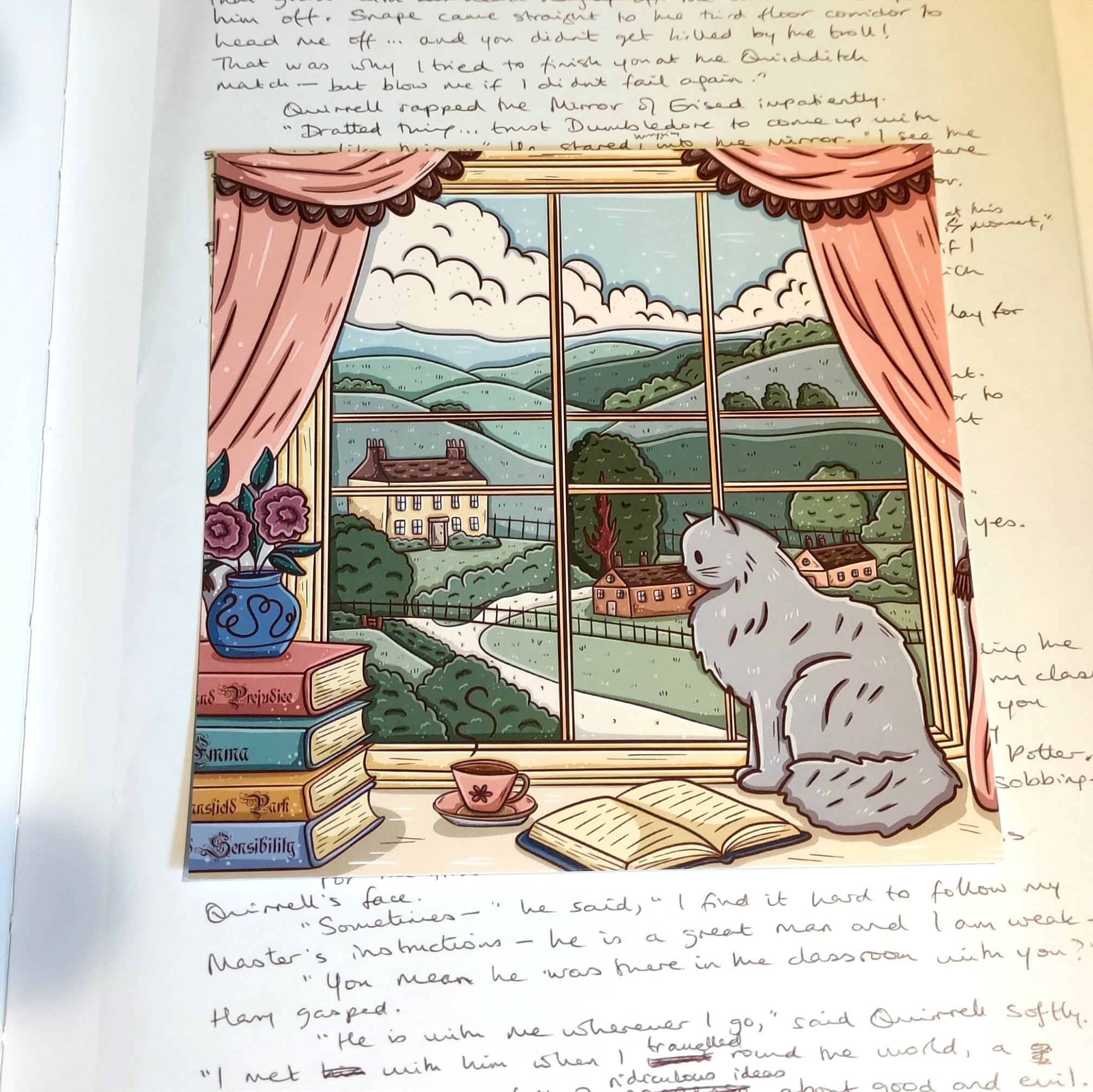 Carte postale - Jane Austen