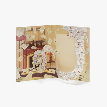 Carte 3D Lettre d'acceptation de Poudlard – 25 ans de magie