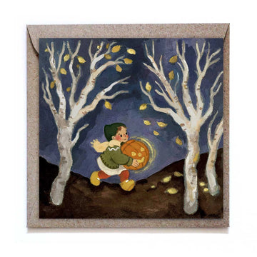Carte de voeux - Nuit d'Halloween