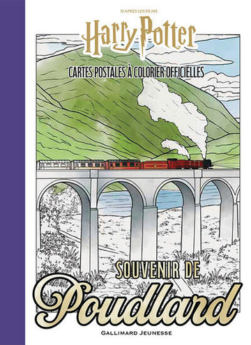 Cartes postales à colorier Harry Potter