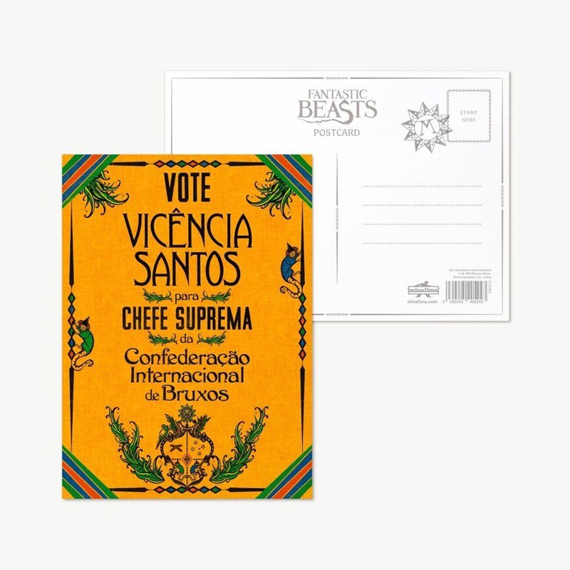 Carte Postale - Votez Vicencia Santos - La Muchette