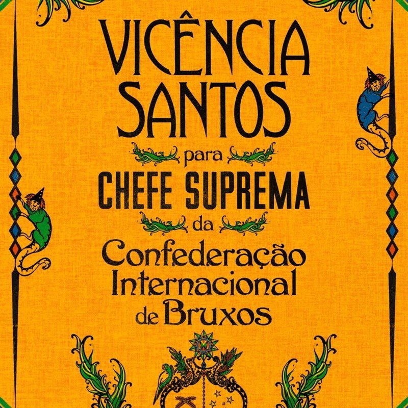 Carte Postale - Votez Vicencia Santos - La Muchette