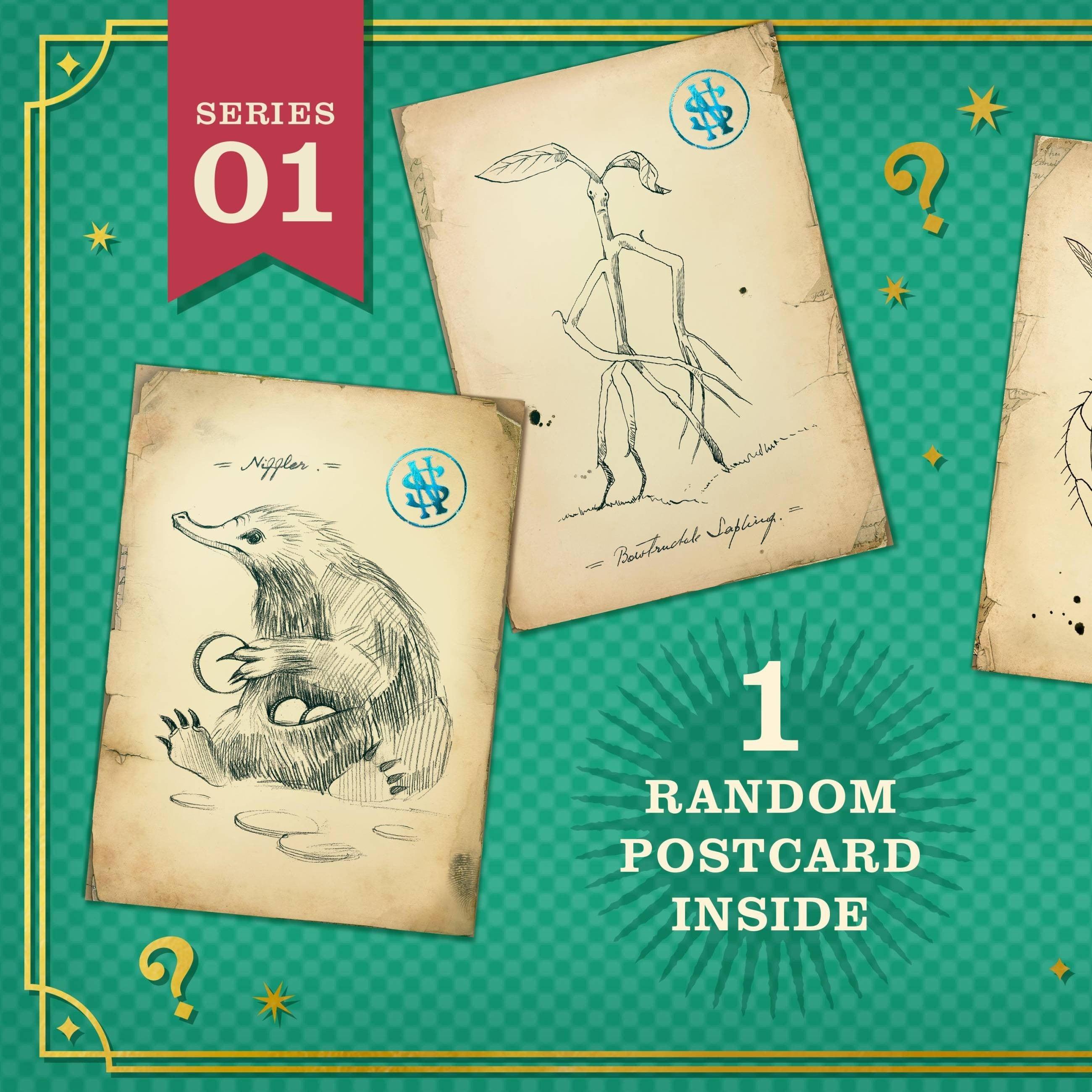 Cartes postales Mystères - Série 01 Le journal de terrain de Norbert Dragonneau - La Muchette