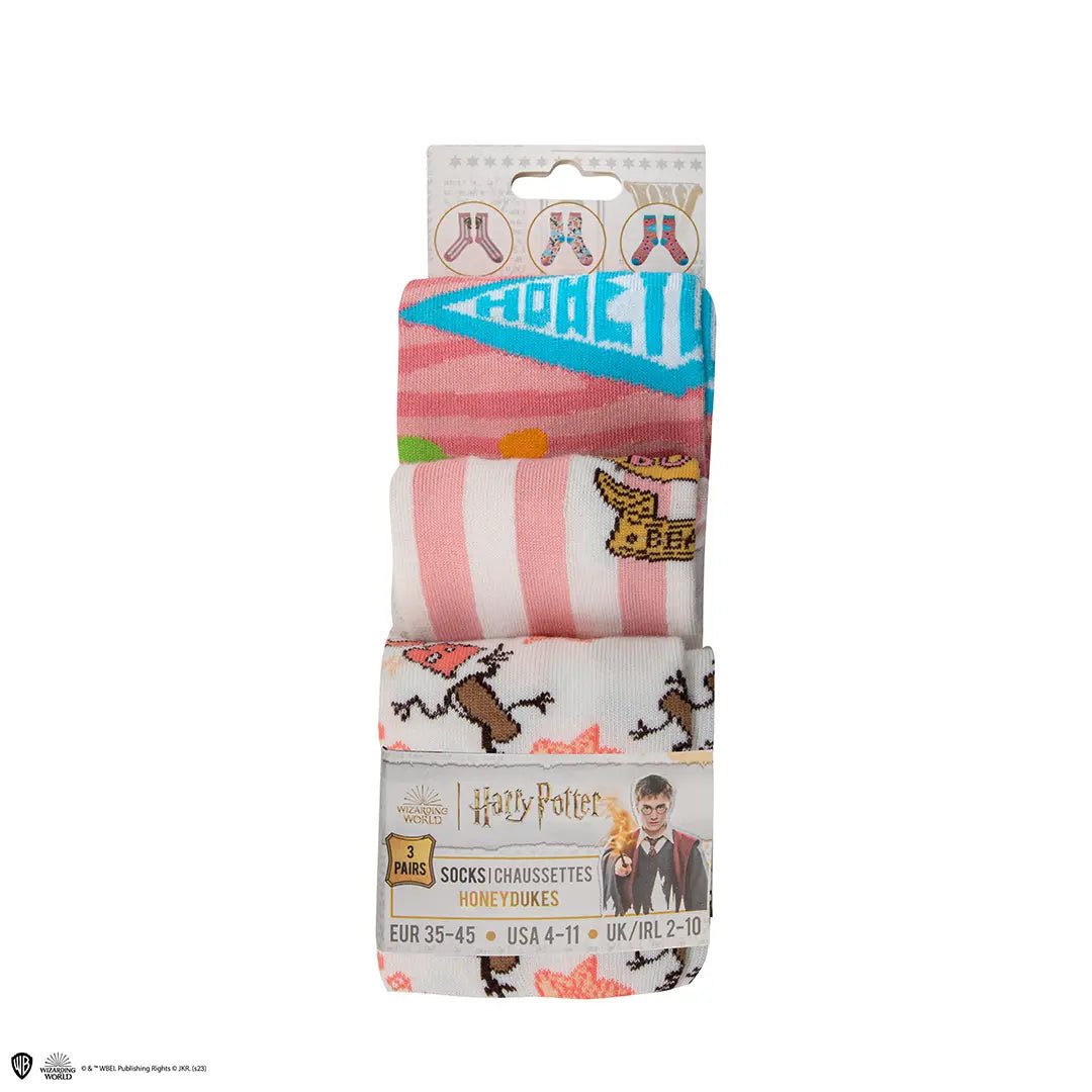 Lot 3 paires de chaussettes Honeydukes - La Muchette