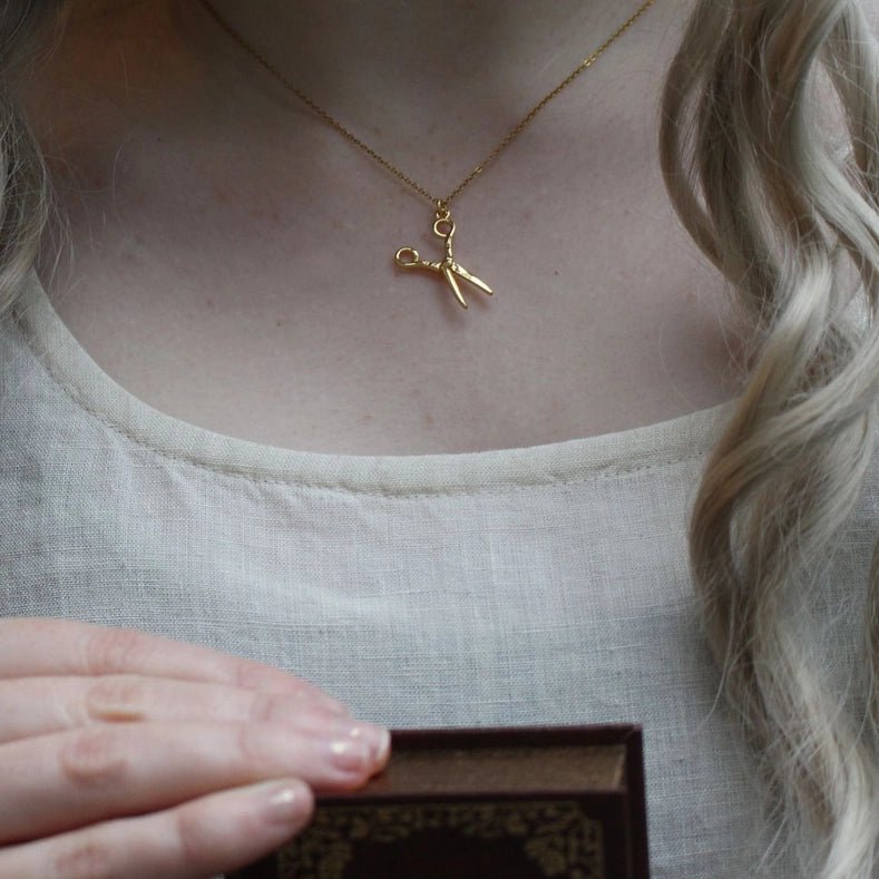 Collier ciseaux - Little Women - La Muchette