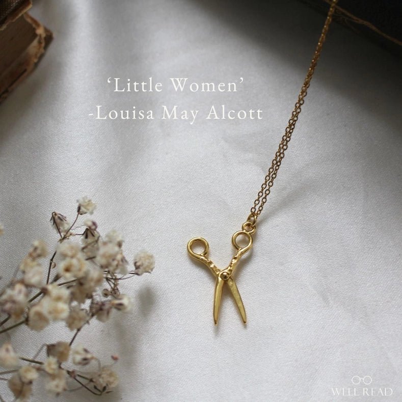 Collier ciseaux - Little Women - La Muchette