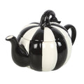 Théière Citrouille noire et blanche - La Muchette