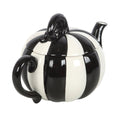 Théière Citrouille noire et blanche - La Muchette
