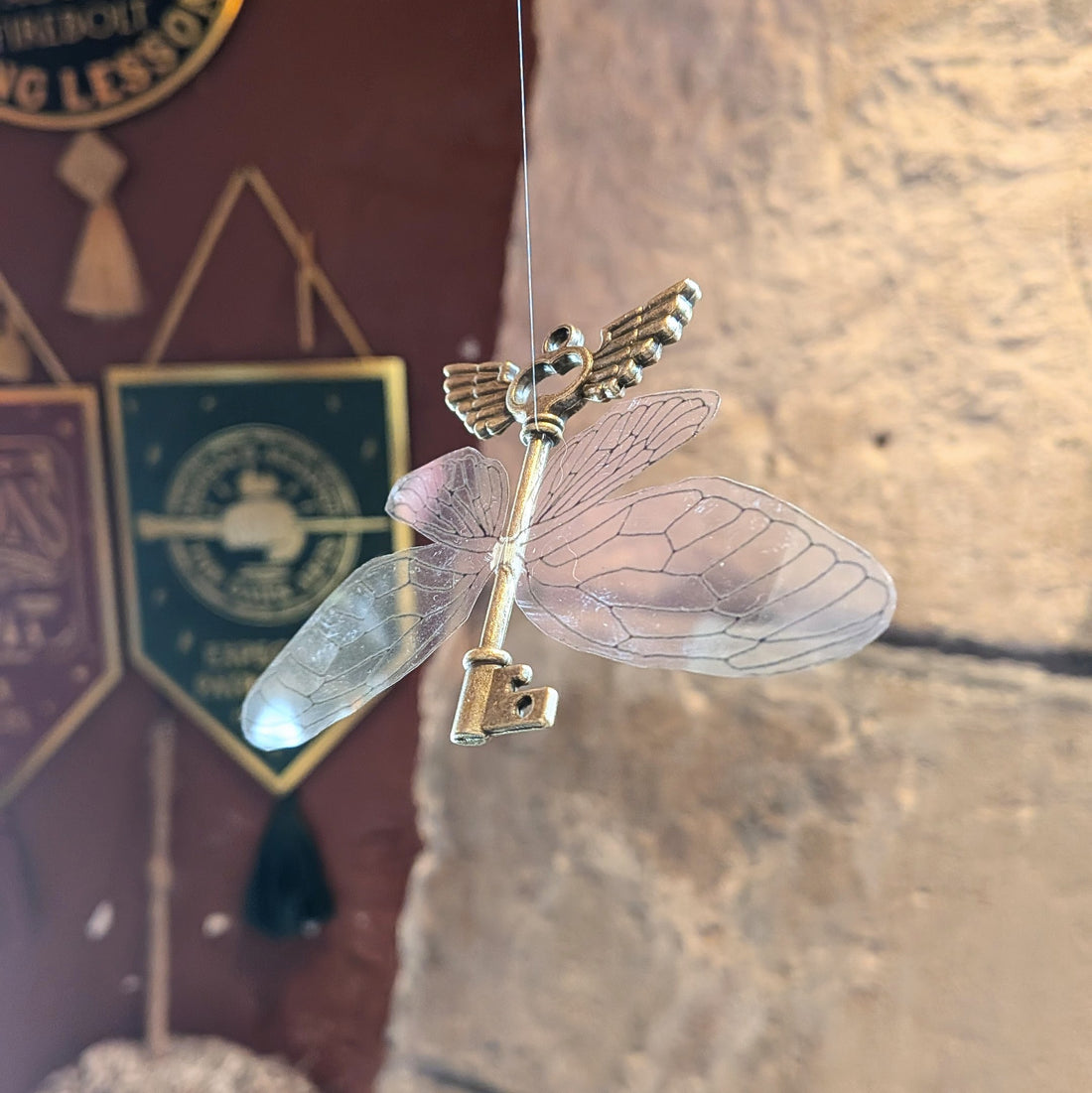 Clés volantes transparentes - En suspension