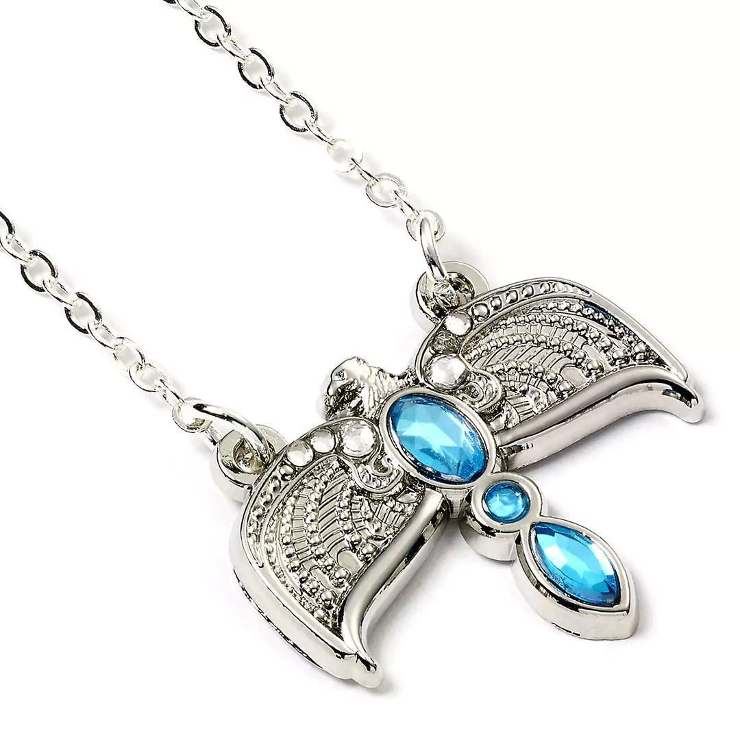 Collier diadème de Serdaigle - plaqué argent - La Muchette