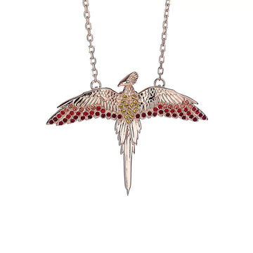 Collier Fumseck argent 925ème plaqué or rose avec cristaux - La Muchette