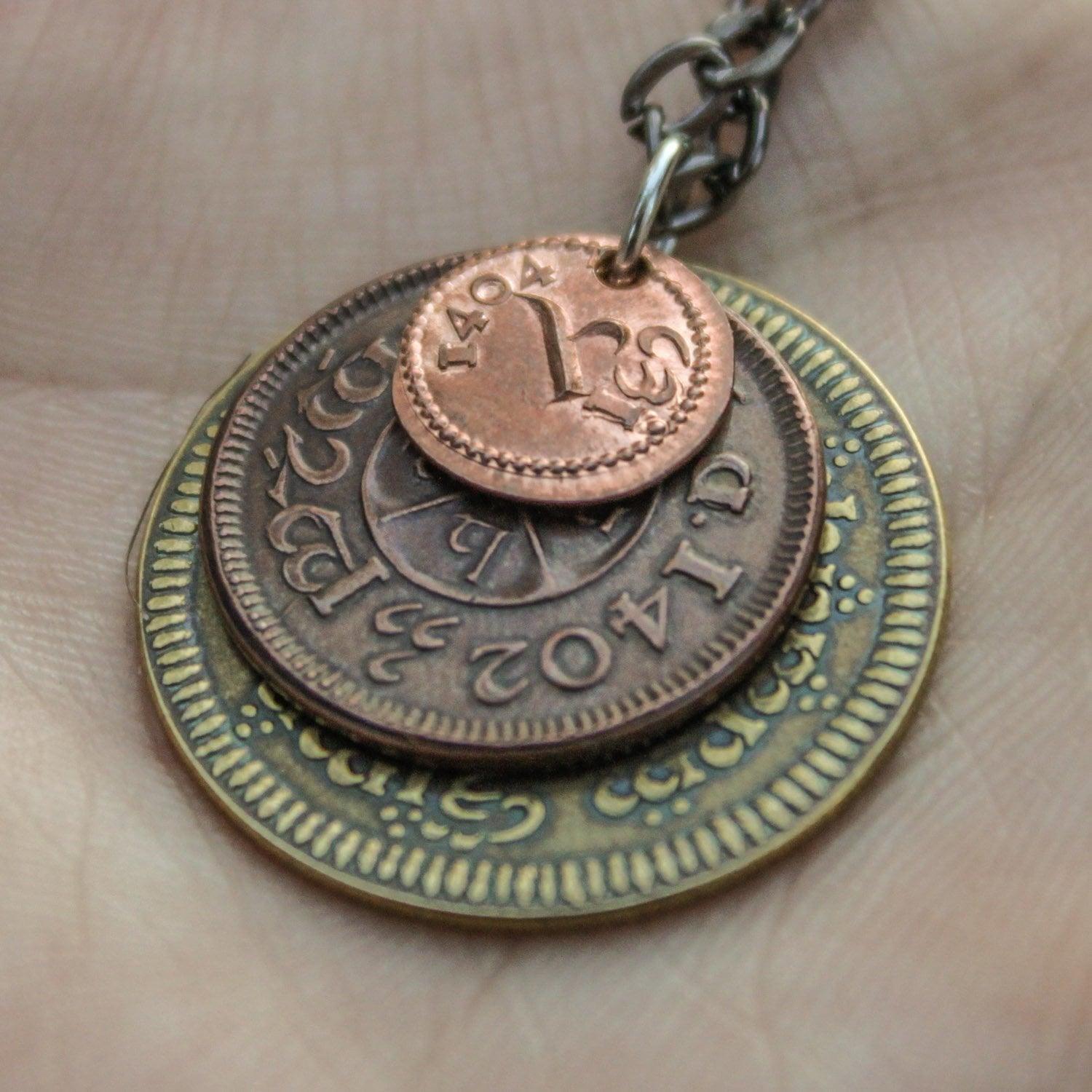 Collier - Pièces de la Comté - ShirePostMint - La Muchette