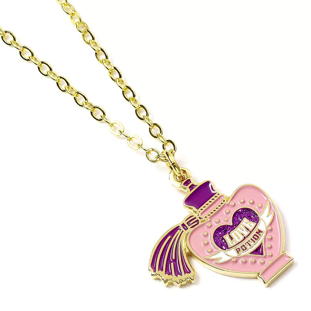 Collier potion d’amour - plaqué or rose - La Muchette