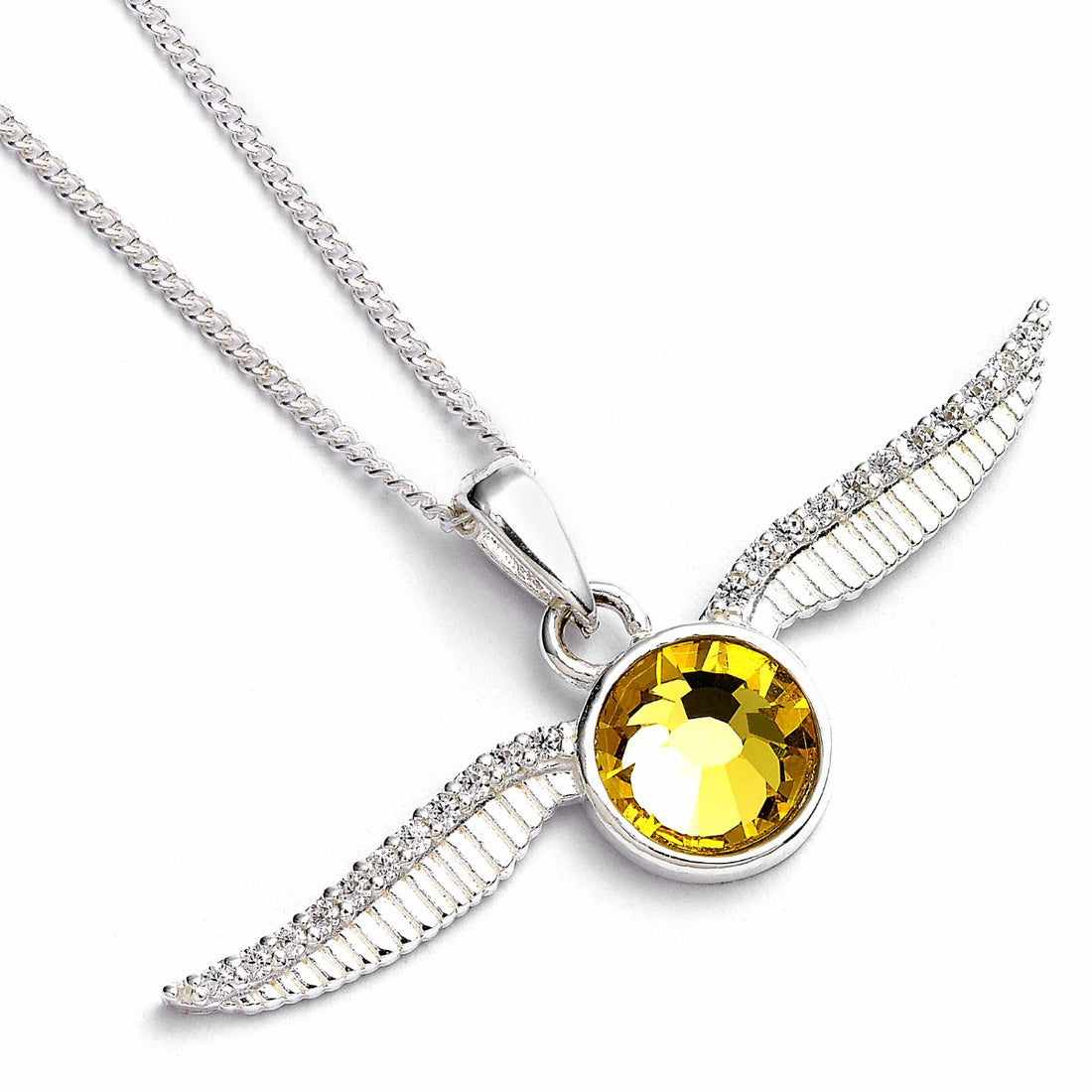 Collier Vif d’or avec cristaux