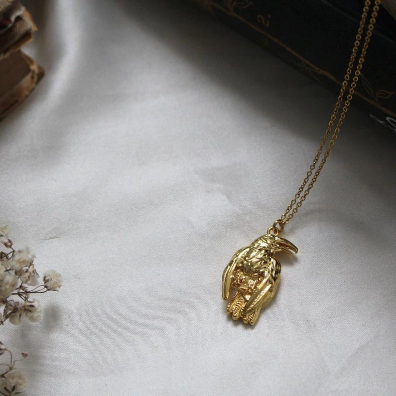 Collier Corbeau - Edgar Allan Poe - La Muchette