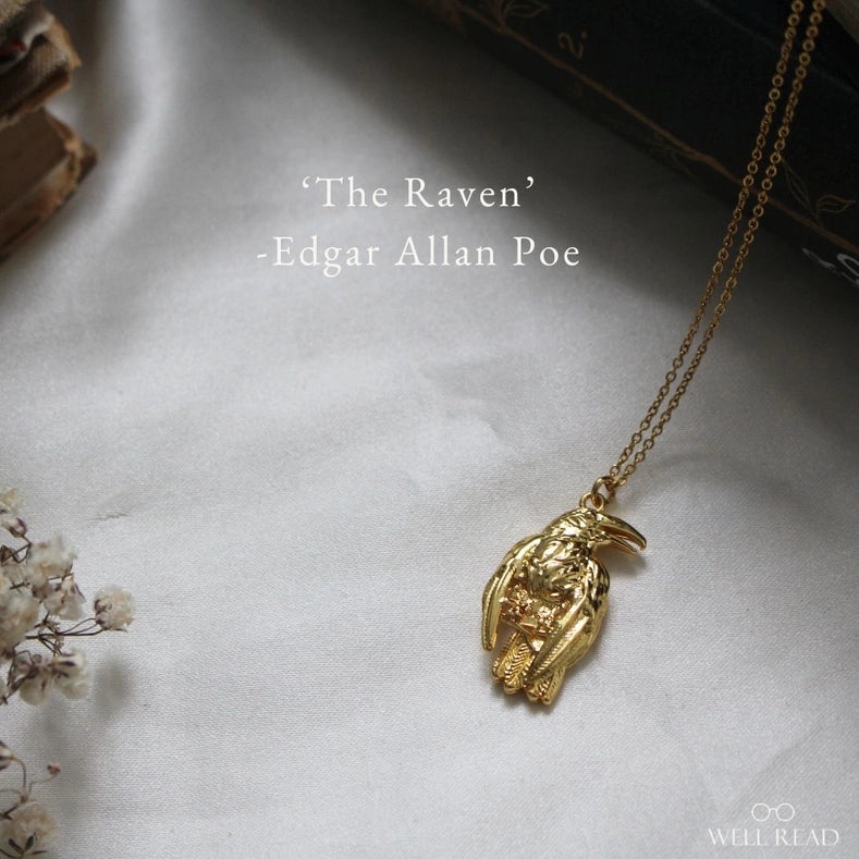 Collier Corbeau - Edgar Allan Poe