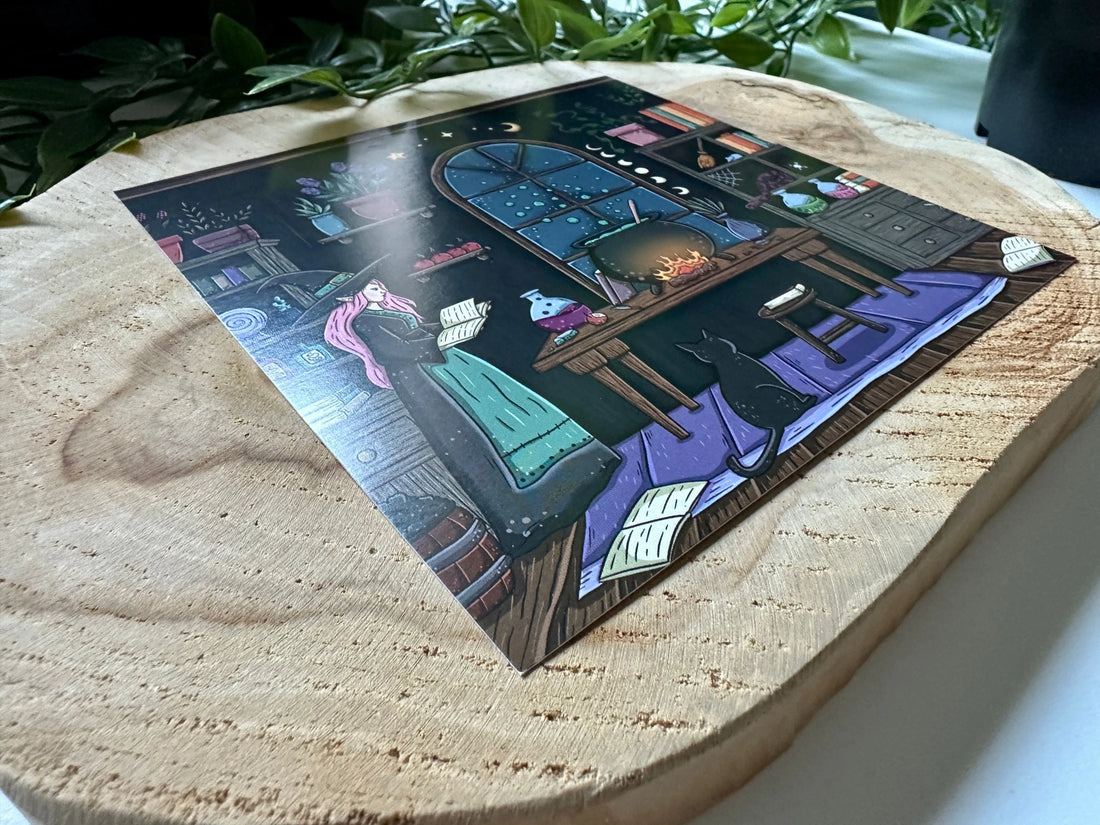 Carte postale - Maison sorcière - La Muchette