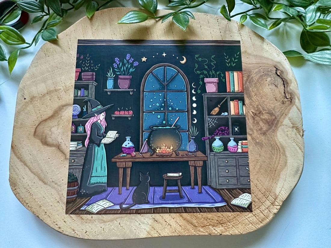 Carte postale - Maison sorcière - La Muchette