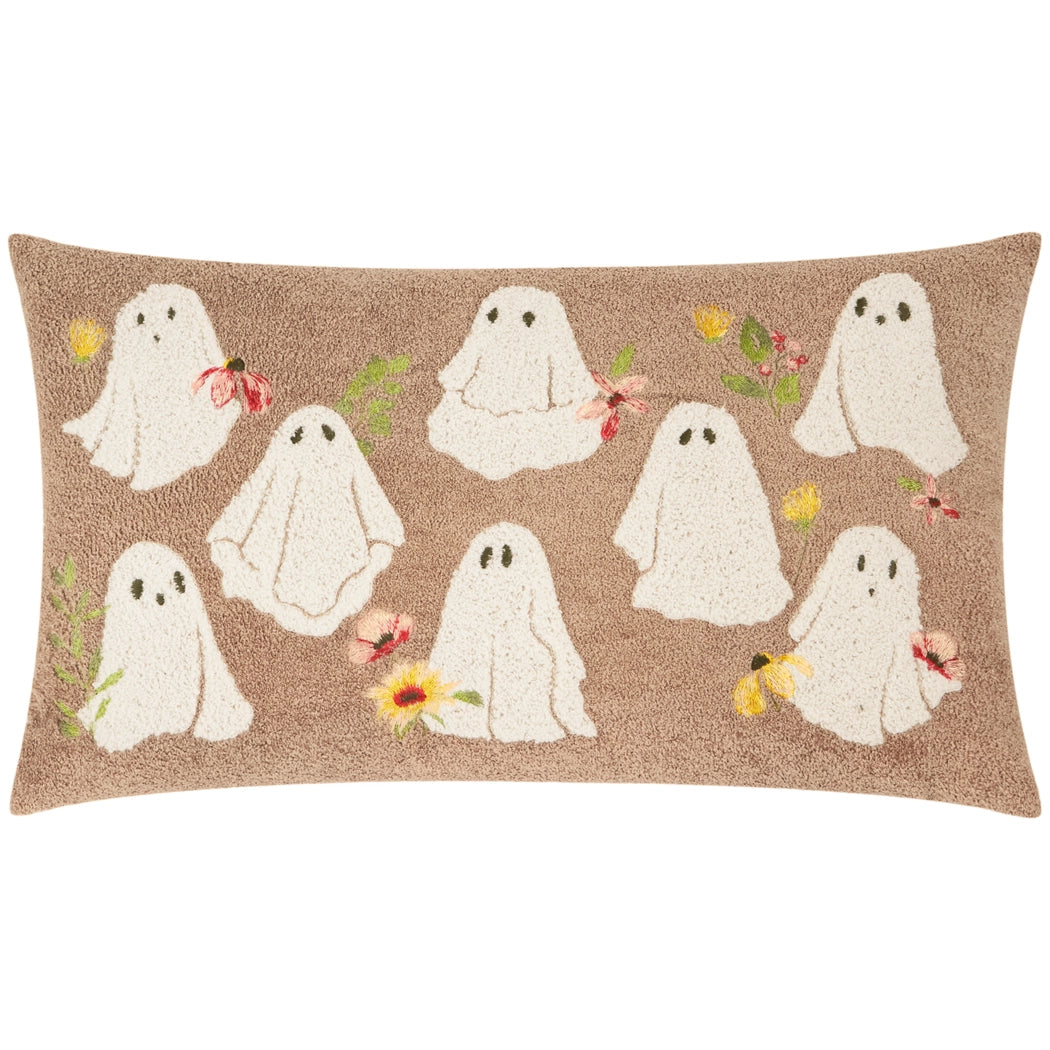 Coussin Fantômes et Botanique