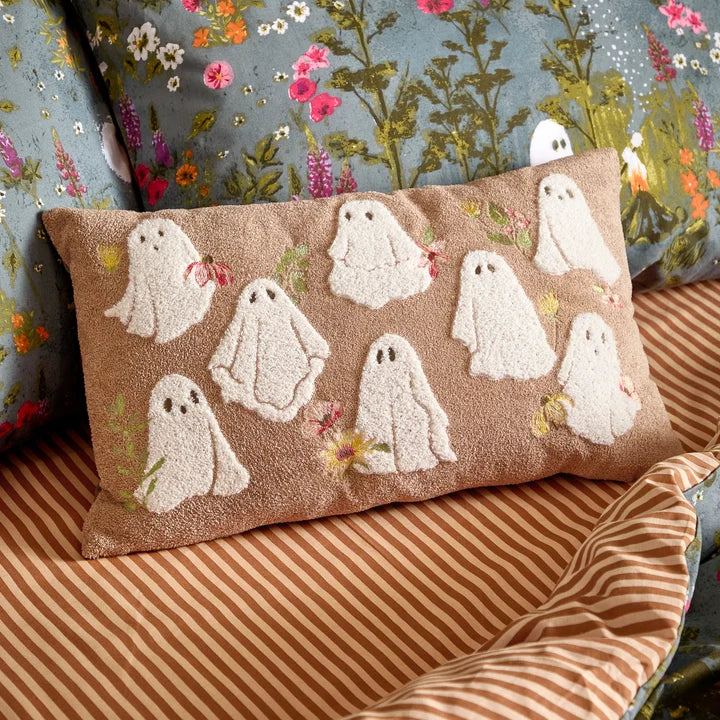 Coussin Fantômes et Botanique