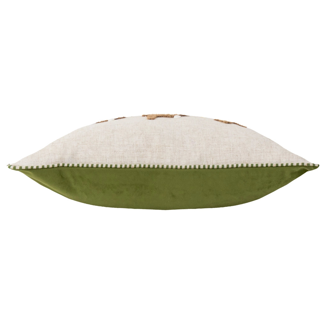 Coussin touffeté Trio de lapins - La Muchette