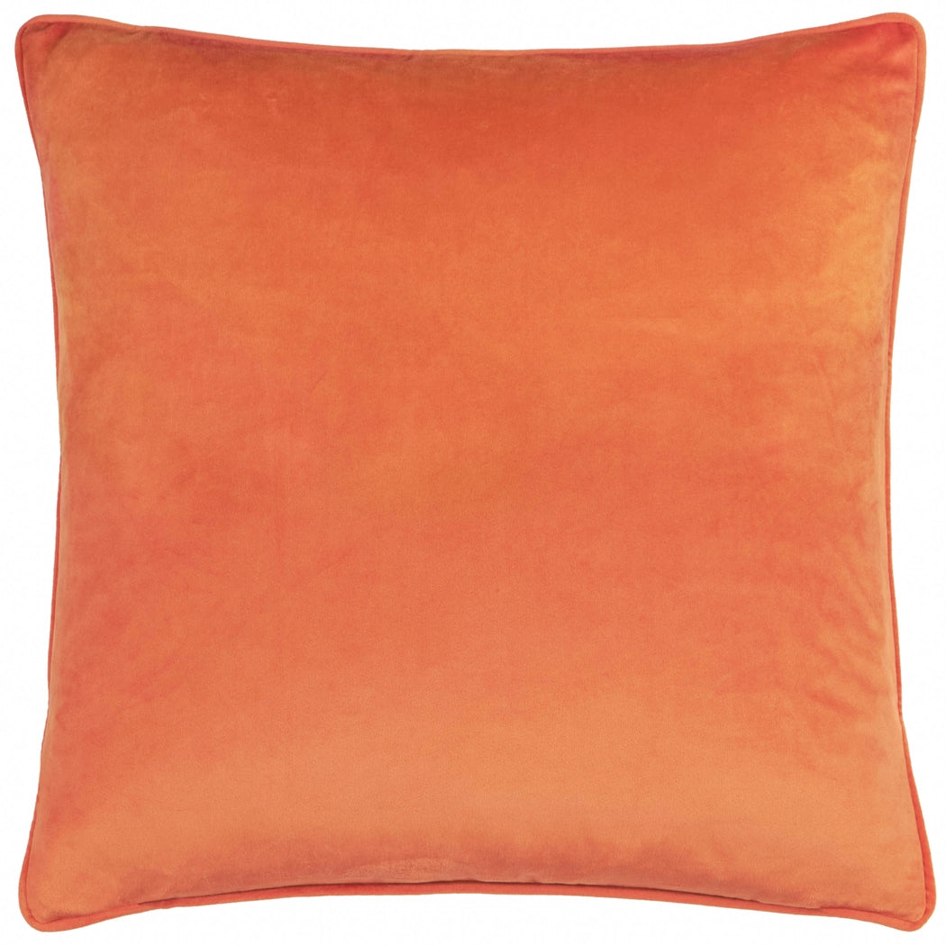 Coussin en velours - Citrouille épicée