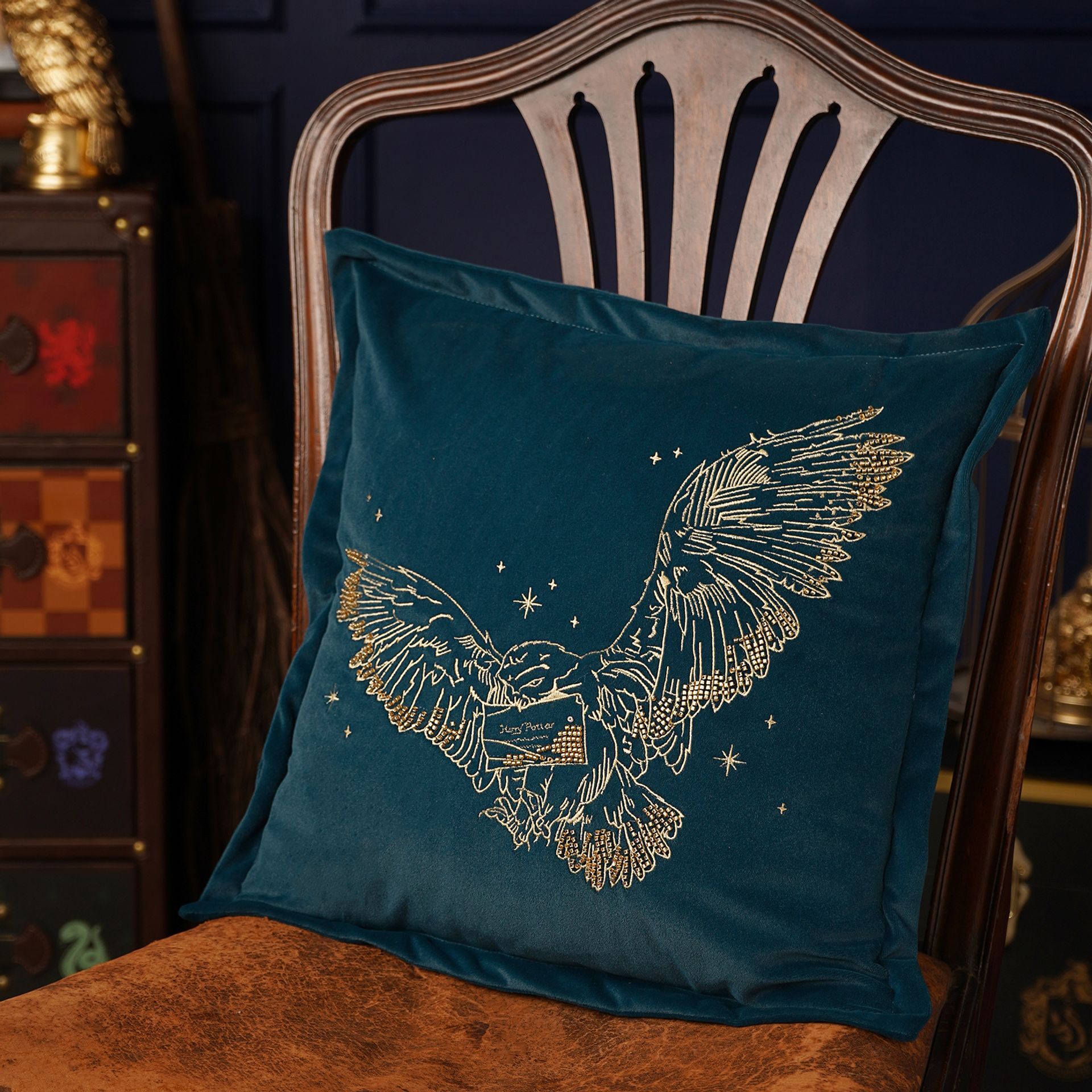 Coussin en velours - Hedwige