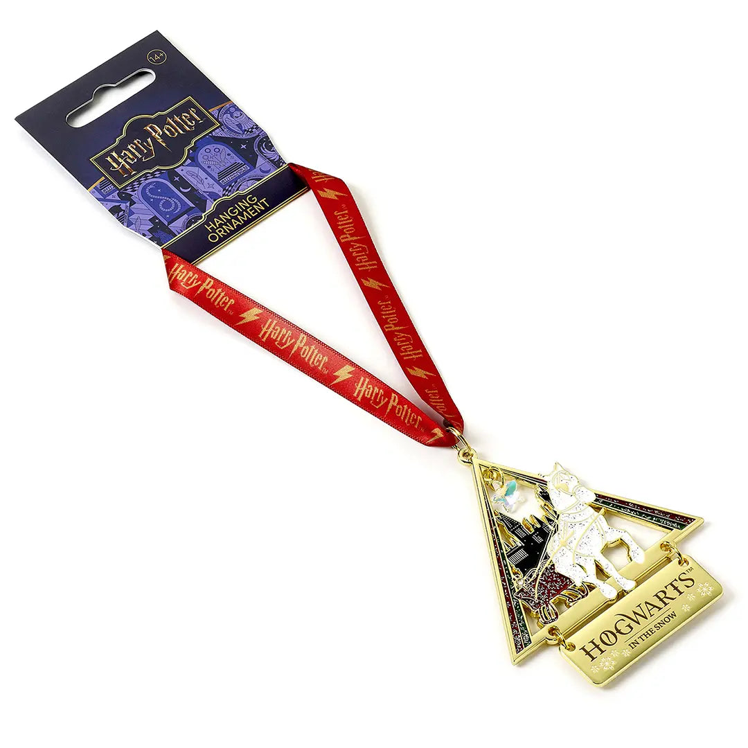 Décoration de Noël - Poudlard sous la neige