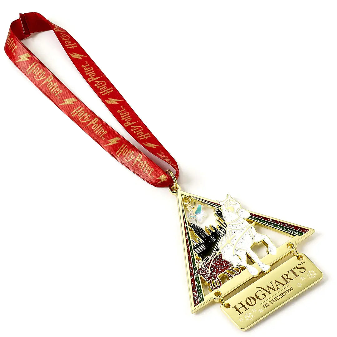 Décoration de Noël - Poudlard sous la neige