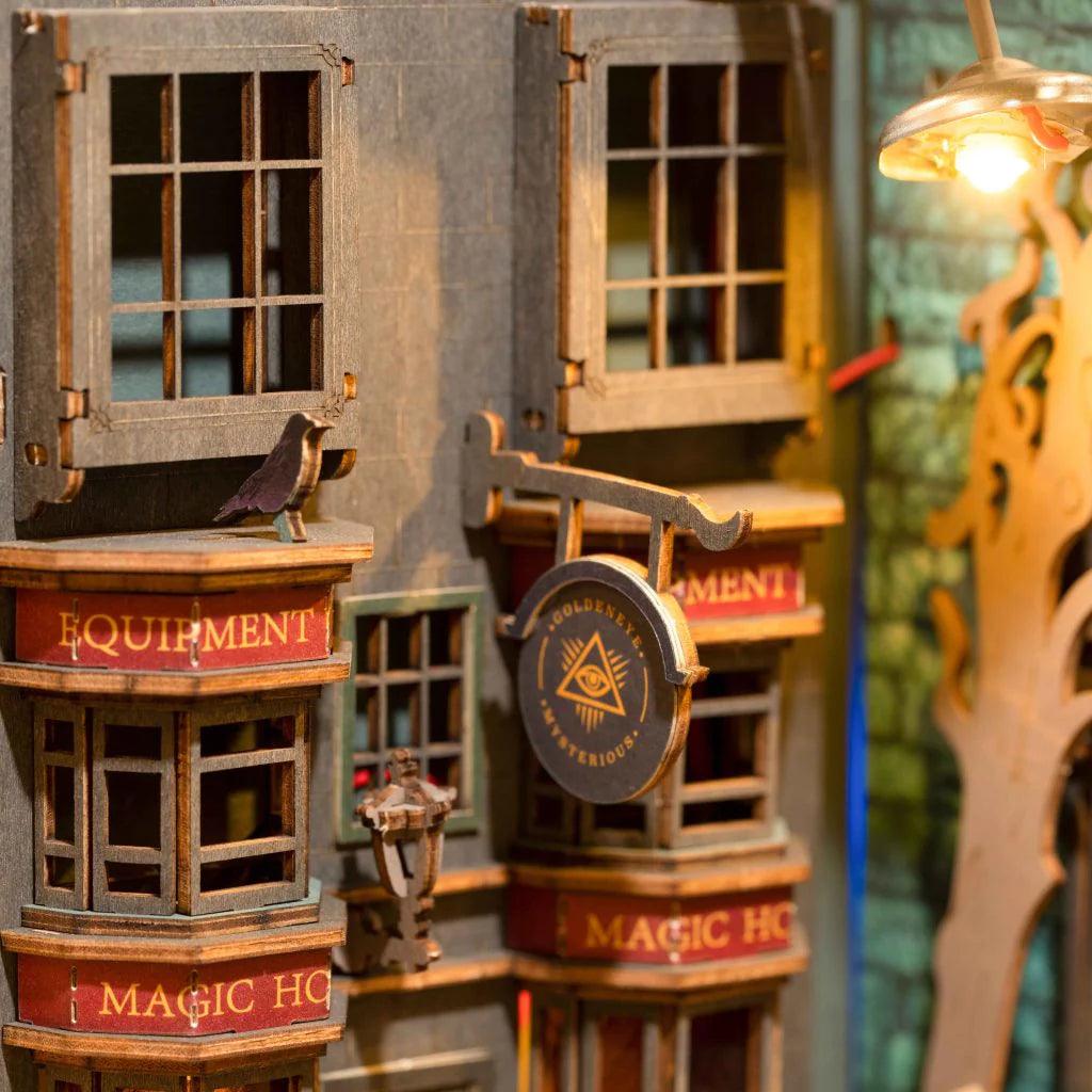 Diorama de bibliothèque - Maison Magique - La Muchette