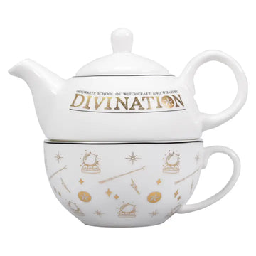 Théière et tasse Divination