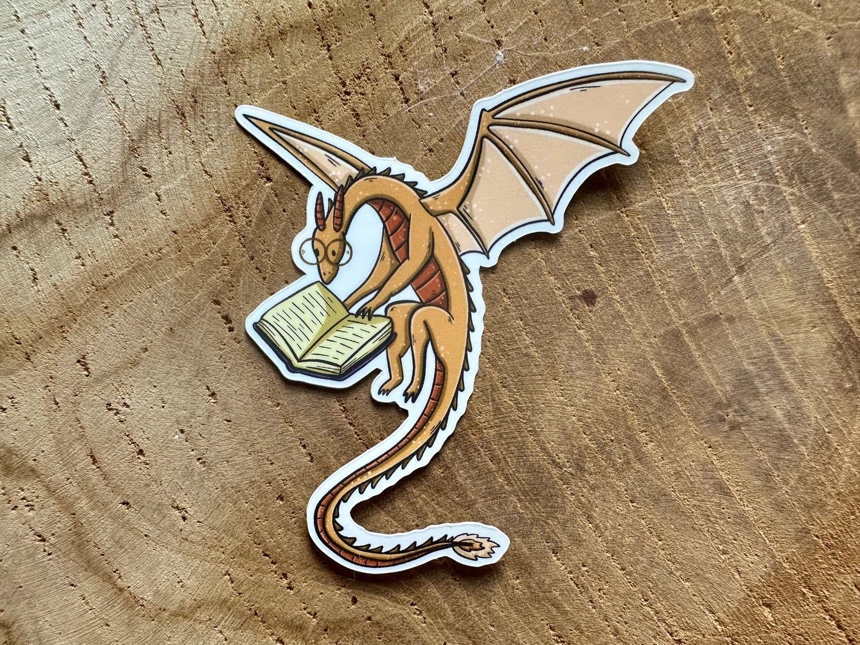 Sticker- Dragon lecteur