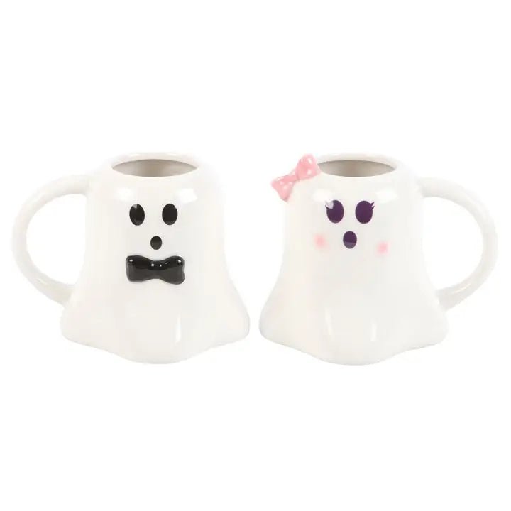 Duo de tasses fantômes Mr et Mme Boo - La Muchette