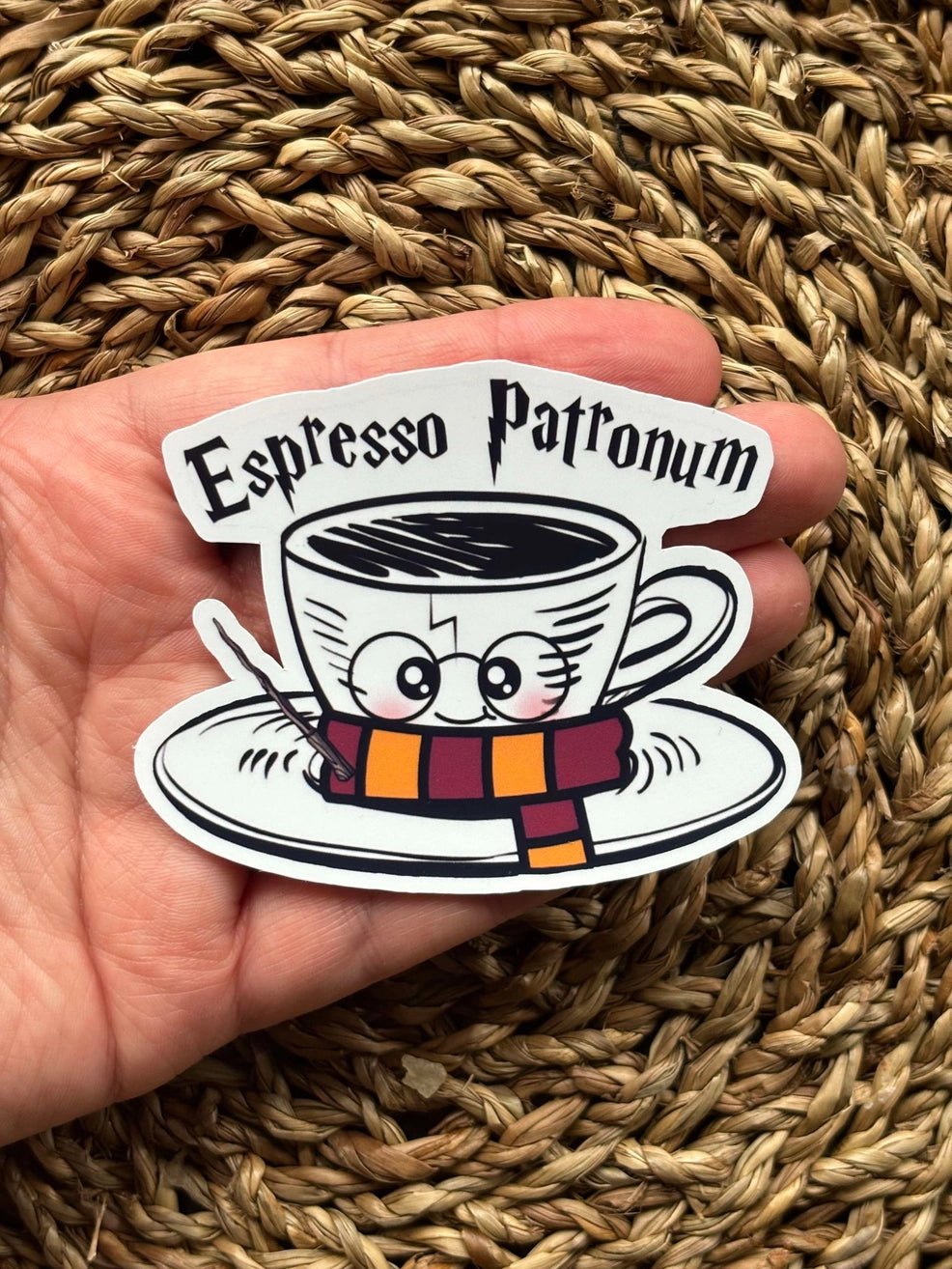 Sticker Espresso Patronum - La Muchette