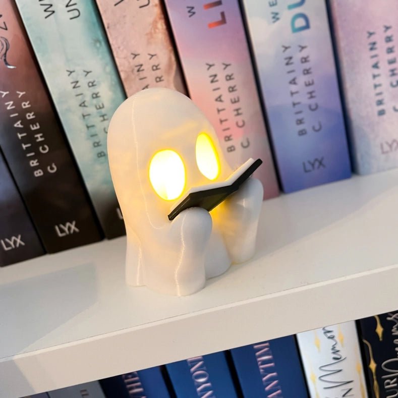 Fantôme lecteur avec LED - La Muchette