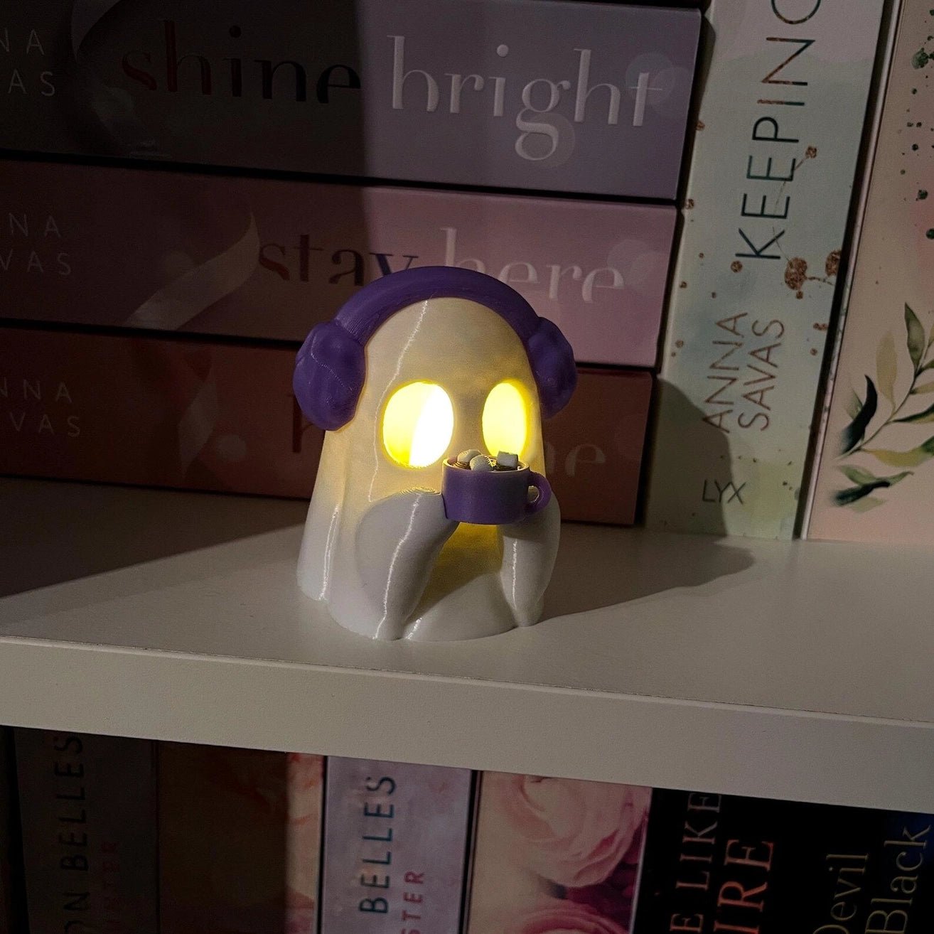 Fantôme Cosy avec LED - La Muchette