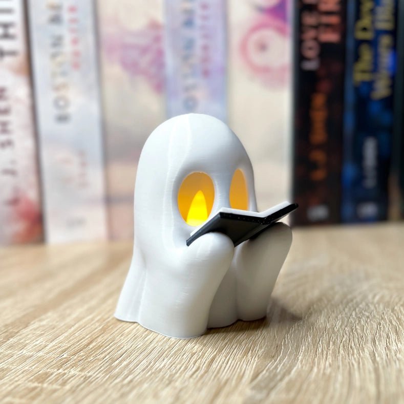 Fantôme lecteur avec LED - La Muchette