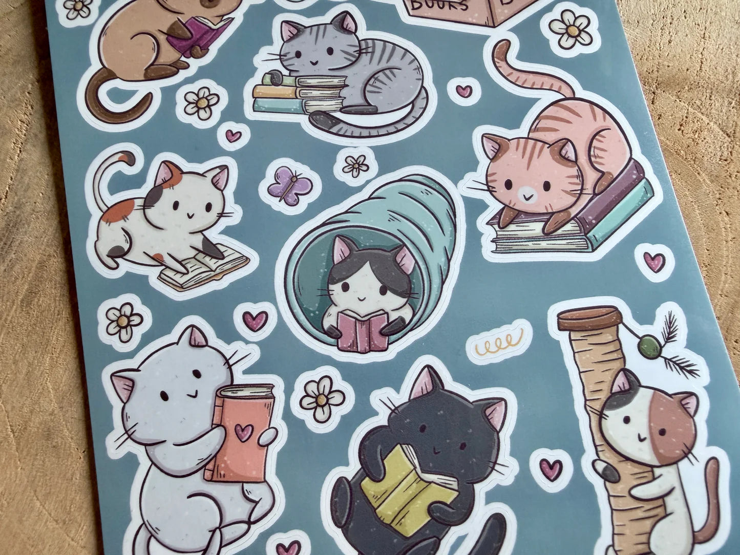 Feuille de Stickers - Chats