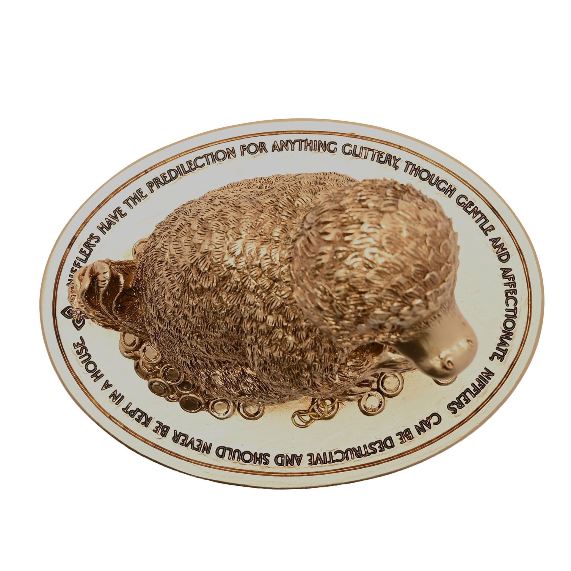 Figurine dorée Niffleur