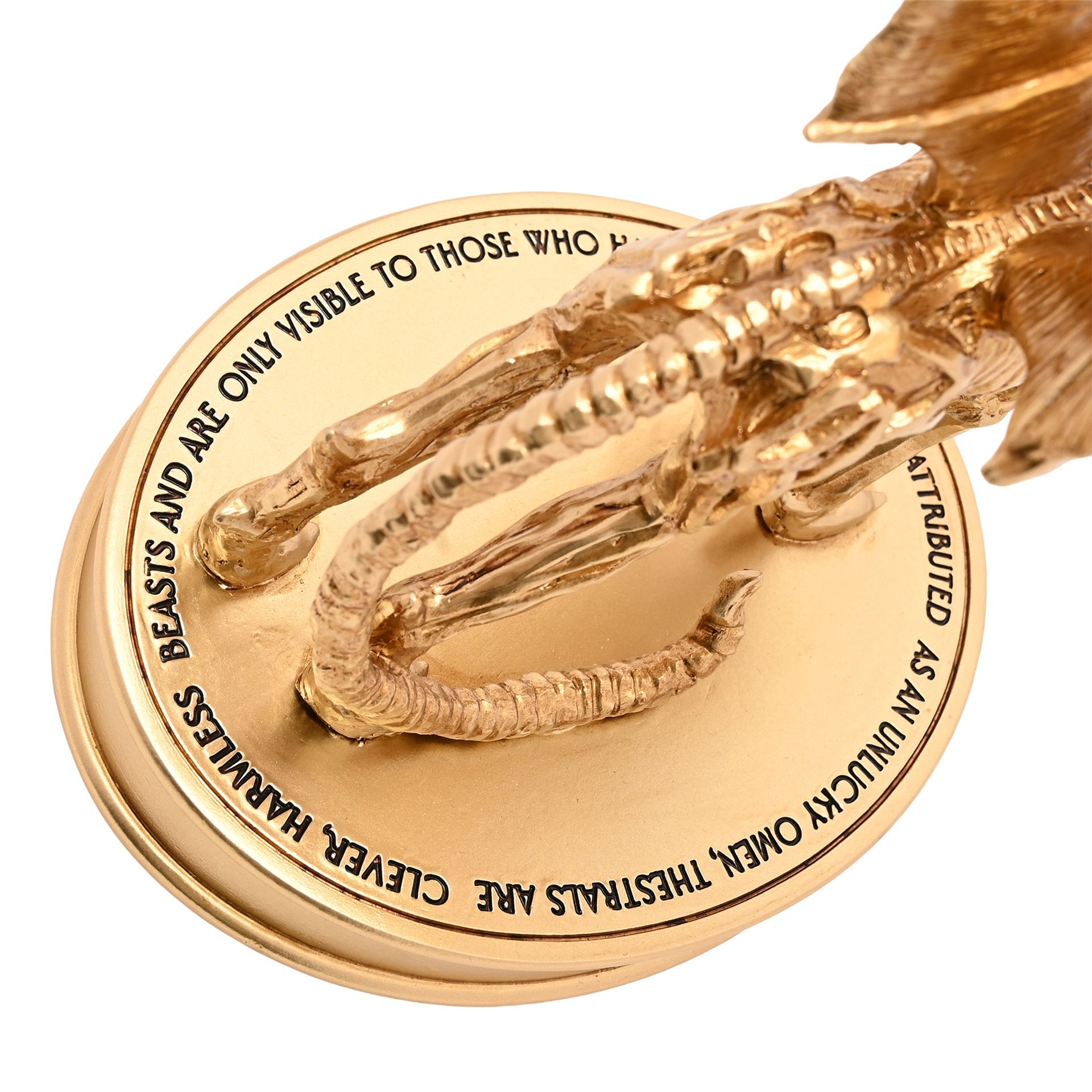 Figurine dorée Sombral