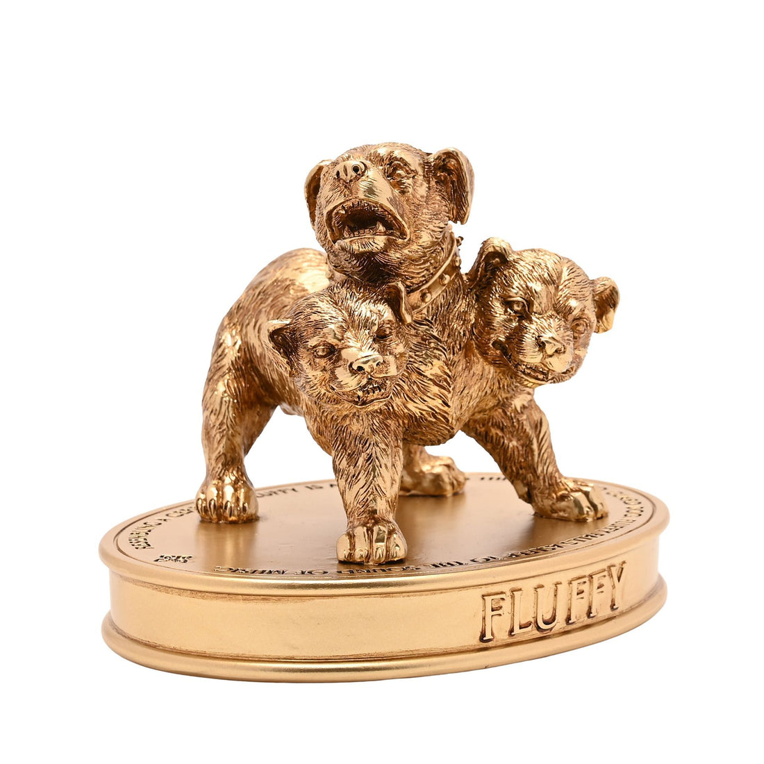 Figurine dorée Touffu